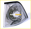 Кристални мигачи до фара BMW E36 (91-99) sedan - хром - Avtozona