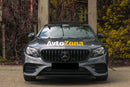Централна решетка за Mercedes E-Class W213 S213 C238 A238 (2016-2019) GT-R Panamericana Дизайн Черна - Avtozona