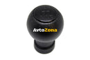 Топка за скоростен лост за Suzuki с 5 скорости - черна с черна капачка - Avtozona