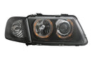Тунинг Angel Eyes Black Фарове за Audi A3 8L (08.1996-08.2000) - Avtozona
