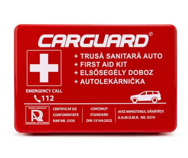Аптечка Carguard DIN 13164 - Гърция - Avtozona