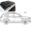 Raft de acoperiș (127 x 96 cm) - Negru