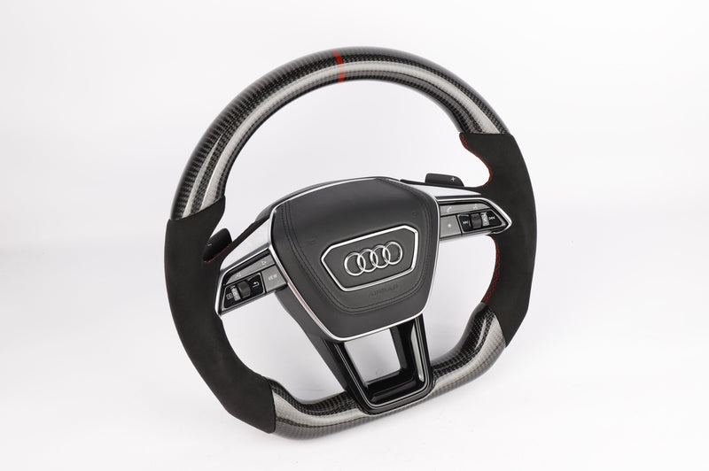 Custom Карбонов Волан за Audi A7 S7 RS7 A6 S6 RS6 C8 A8 A6L S8 - Avtozona