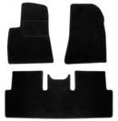 Covorașe Petex pentru Tesla Model 3 (2018+) - 3 bucăți, negru, țesătură REX