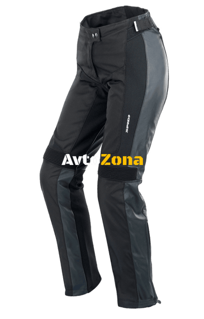 Дамски кожен мото панталон SPIDI TEKER LADY PANT Black - Avtozona