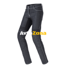 Дамски мото дънки SPIDI FURIOUS PRO Black/Blue - Avtozona