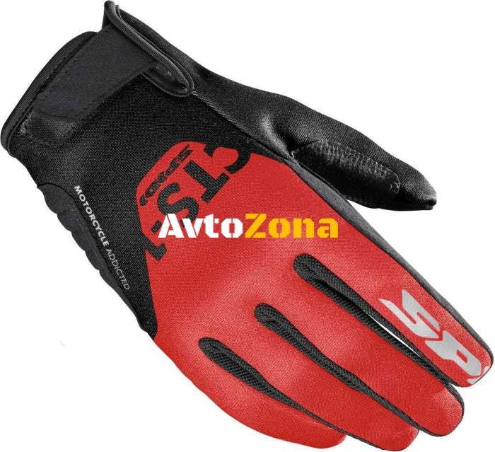 Дамски мото ръкавици SPIDI CTS-1 Black/Red - Avtozona