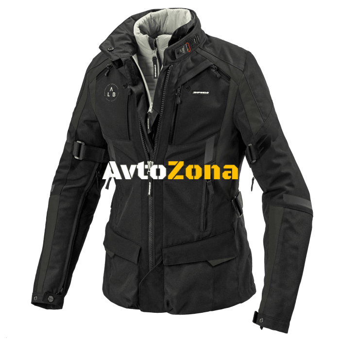 Дамско текстилно яке SPIDI 4 SEASON EVO Dark green/Black - Avtozona