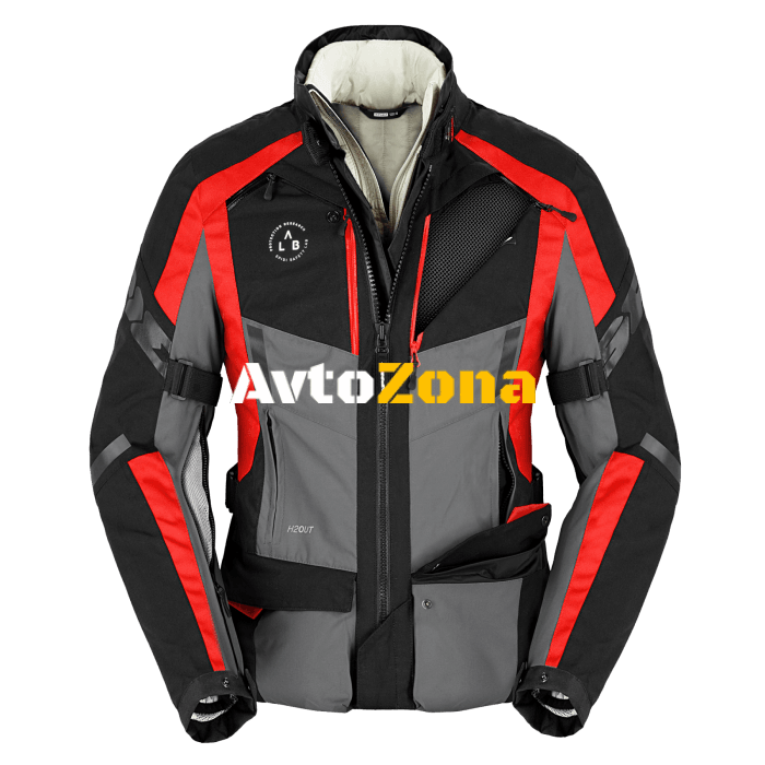 Дамско текстилно яке SPIDI 4 SEASON EVO RED - Avtozona