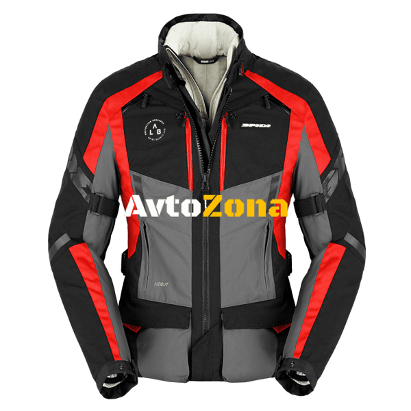 Дамско текстилно яке SPIDI 4 SEASON EVO RED - Avtozona