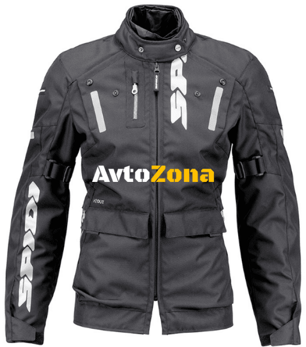 Дамско текстилно мото яке SPIDI CROSSMASTER Black - Avtozona