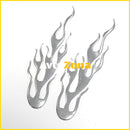 Декорация ’Пламъци’ - Хром - Avtozona