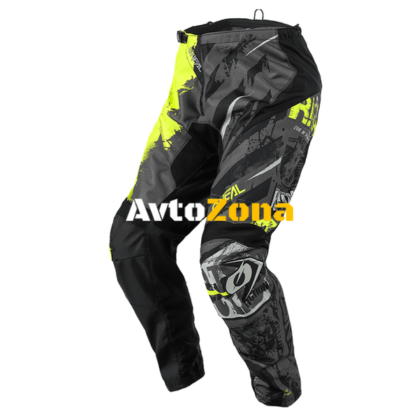 Детски мотокрос брич O’NEAL ELEMENT RIDE BLACK/NEON YELLOW - Avtozona