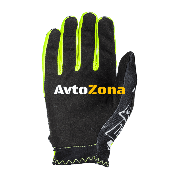 Детски мотокрос ръкавици O’NEAL MATRIX ATTACK BLACK/HI-VIZ - Avtozona