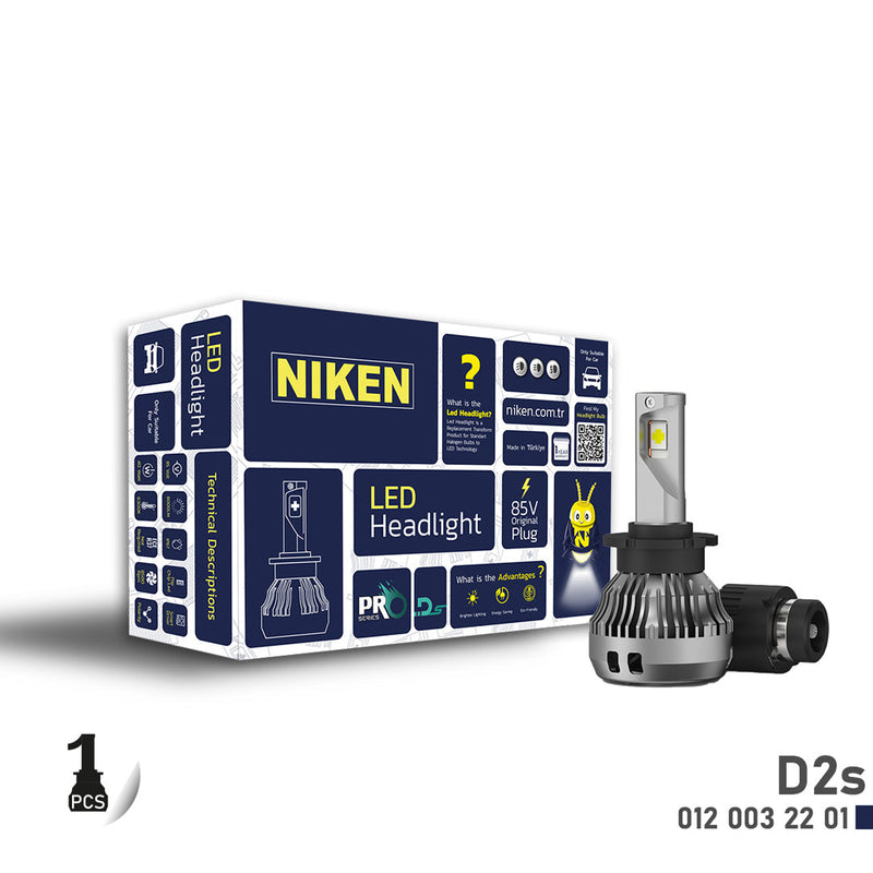 Диодна крушка NIken D2S ПРО - 1бр - Avtozona