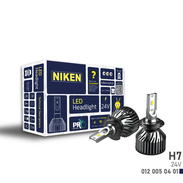 Диодни крушки Niken H7 ПРО - 2 бр./к-т 24V - Avtozona