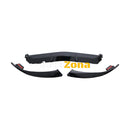 Добавка предна броня за Mercedes W205 C-class (2015-2018) - черен гланц - Avtozona