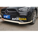 Добавка предна броня за Mercedes W213 E-class (2020 + ) Brabus Style - черен гланц - Avtozona