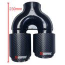 Двоен накрайник за ауспух Akrapovic – Карбон (2x90мм) - Avtozona
