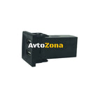 Двойно USB Зарядно за Вграждане за Volkswagen Фолксваген VW Transporter Транспортер Caravelle Каравел Т5 2003 - 2009 - Avtozona