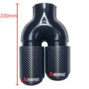 Двоен накрайник за ауспух Akrapovic – Карбон (2x76 мм) - Avtozona