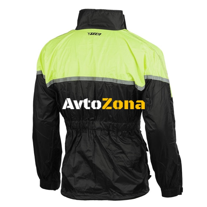 Дъждобран SECA RAIN BLACK/FLUO - Avtozona