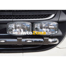 Един 1 Брой Халоген Фар 265mm X 161mm 12V 24V Крушка H7 + 6 LED ЛЕД Диода E-Mark За Камион Трактор Багер Земеделски Машини и др. - Avtozona