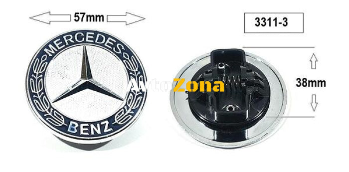 Емблема тапа Mercedes 57mm - Avtozona