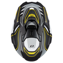 ЕНДУРО КАСКА D-SRS SQUARE V.24 BLACK/GRAY/NEON YELLOW - Avtozona