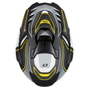ЕНДУРО КАСКА D-SRS SQUARE V.24 BLACK/GRAY/NEON YELLOW - Avtozona