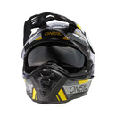 ЕНДУРО КАСКА D-SRS SQUARE V.24 BLACK/GRAY/NEON YELLOW - Avtozona