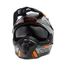ЕНДУРО КАСКА D-SRS SQUARE V.24 BLACK/GRAY/ORANGE - Avtozona