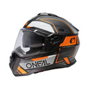ЕНДУРО КАСКА D-SRS SQUARE V.24 BLACK/GRAY/ORANGE - Avtozona