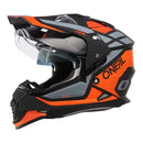 ЕНДУРО КАСКА O’NEAL SIERRA II R ORANGE/BLACK/GRAY V.24 - Avtozona