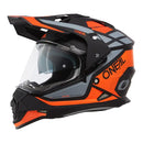 ЕНДУРО КАСКА O’NEAL SIERRA II R ORANGE/BLACK/GRAY V.24 - Avtozona