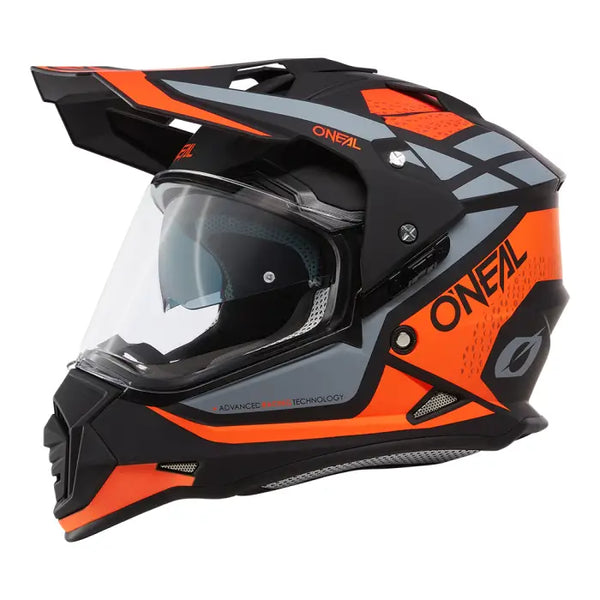 ЕНДУРО КАСКА O’NEAL SIERRA II R ORANGE/BLACK/GRAY V.24 - Avtozona