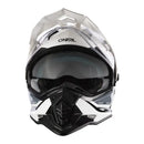 Ендуро каска O’NEAL SIERRA II R WHITE/BLACK/GRAY V.24 - Avtozona