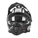 Ендуро каска O’NEAL SIERRA II TORMENT V.23 BLACK/WHITE - Avtozona