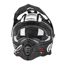 Ендуро каска O’NEAL SIERRA II TORMENT V.23 BLACK/WHITE - Avtozona