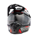 Ендуро каска D-SRS SQUARE V.24 BLACK/GRAY/RED - Avtozona