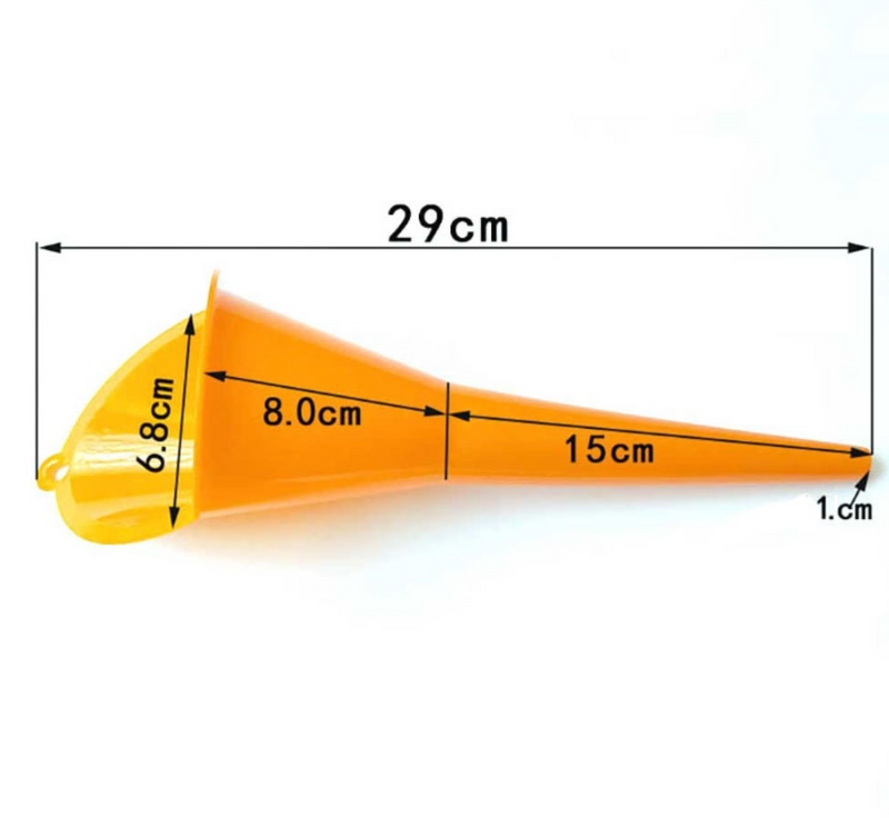 Фуния за гориво от PVC – 29 см x 6.8 см - Avtozona