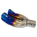 Duză dublă de eșapament HKS cu design colorat