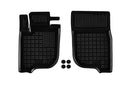 Гумени стелки Rezaw-Plast за Mitsubishi L200 V (2019-2023) двойна кабина / автоматична скоростна кутия 4x4 AWD - Avtozona