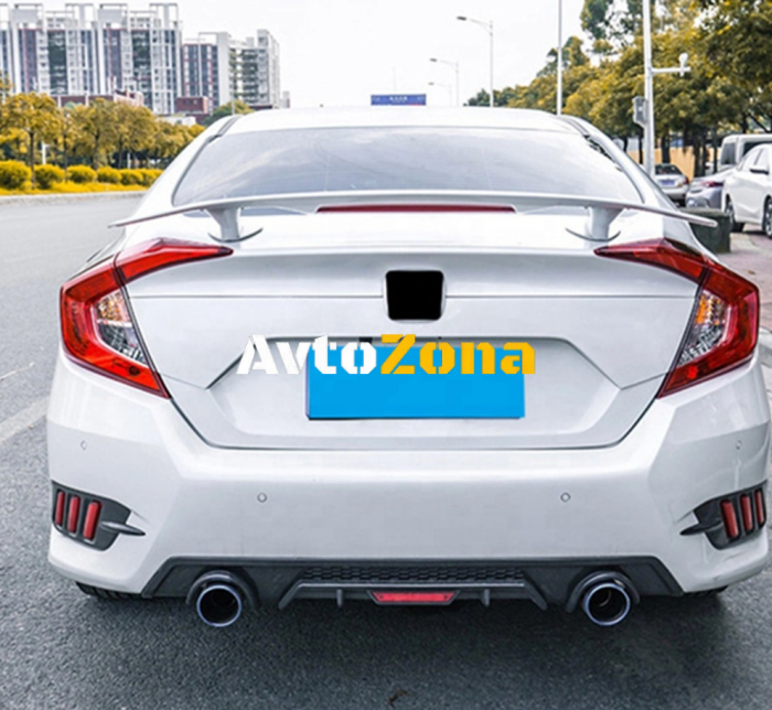 Honda Civic (2016-2020) - Спойлер за багажник GT Style - Avtozona