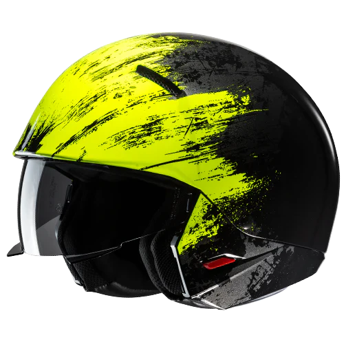 Каска HJC i20 FURIA BLACK/NEON YELLOW - Avtozona