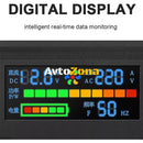 Инвертор преобразувател на напрежение с цифров дисплей от 12V на 220V 5000W - Avtozona