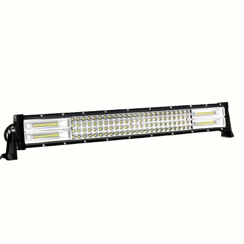 Извит 130 См 876W Мощен 7D LED Бар - 4 Редов Диоден Прожектор 🚙💡 - Avtozona