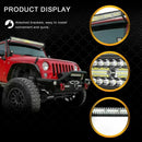 ИЗВИТ МОЩЕН LED БАР - 936W 9D - 127 см - 48000LM - Avtozona