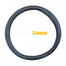 Калъф за волан – черен със син шев 38 см - Avtozona