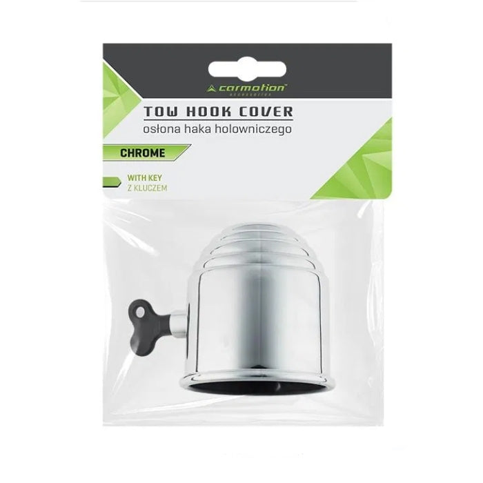 Капачка за теглич 86906 с ключ - хром - Avtozona
